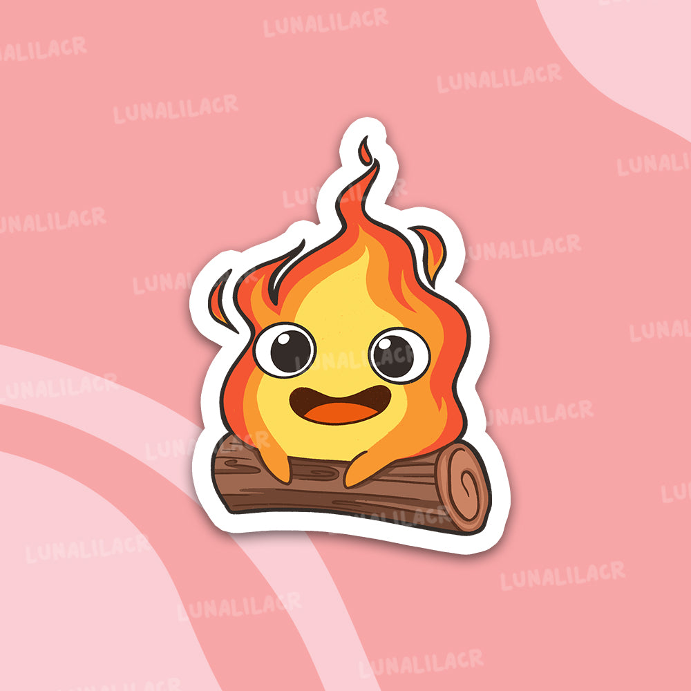 Sticker Calcifer - Ghibli