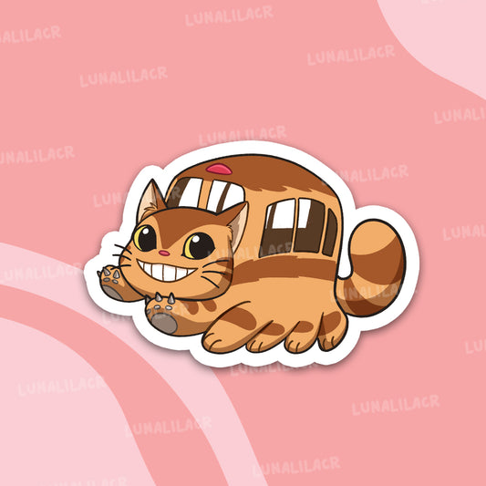 Sticker Gatobus (Catbus) - Ghibli