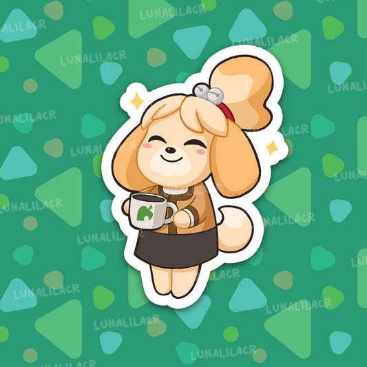 Sticker Canela (Isabelle) - Animal Crossing