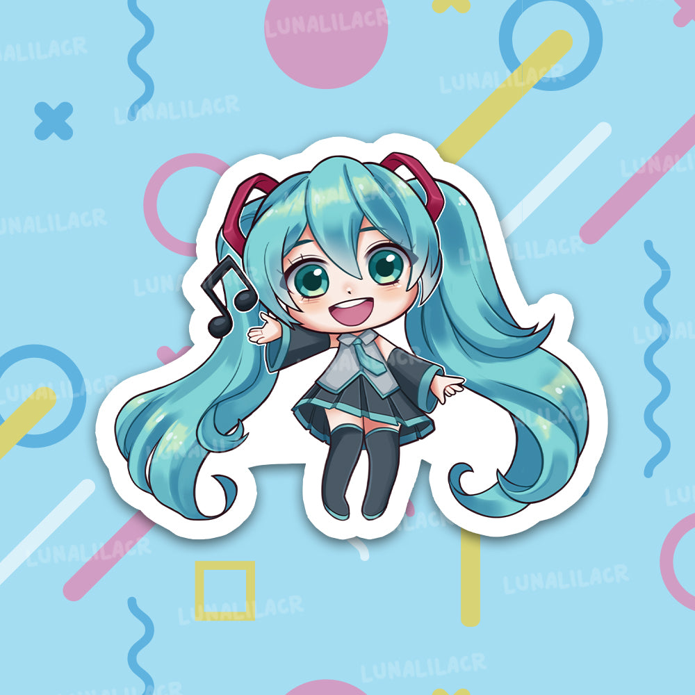 Sticker Miku - Vocaloid