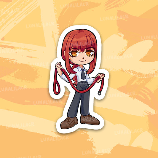 Sticker Makima - Chainsaw man