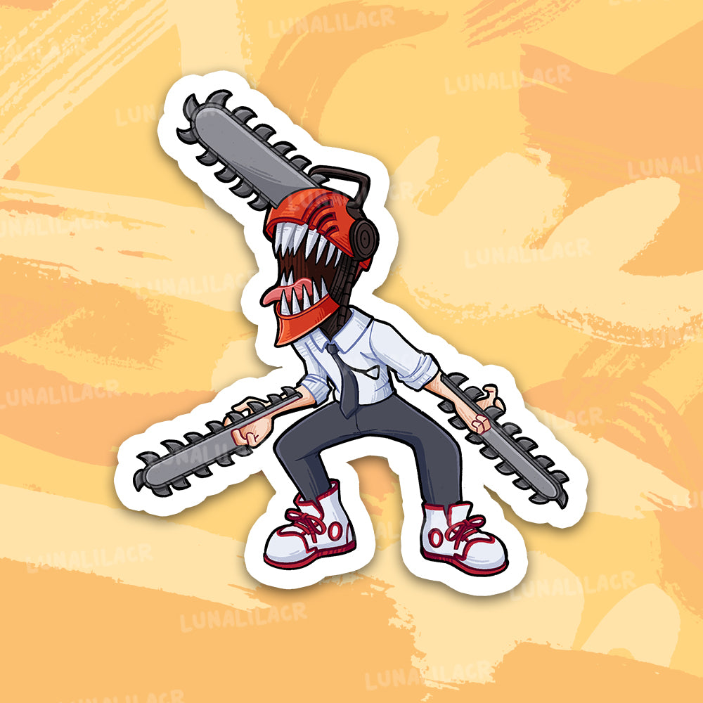 Sticker Denji - Chainsaw man