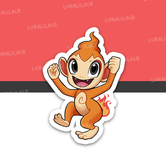 Sticker Chimchar - Pokemon