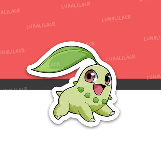 Sticker Chikorita - Pokemon