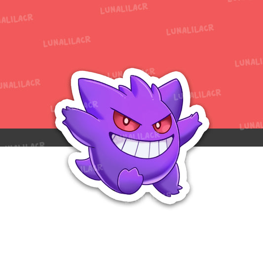 Sticker Gengar - Pokemon