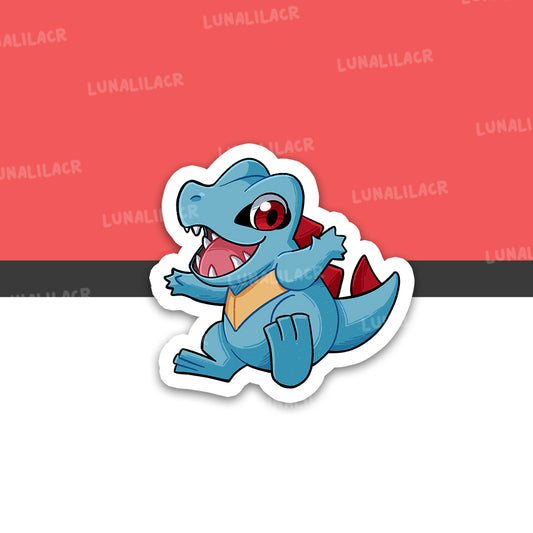 Sticker Totodile - Pokemon