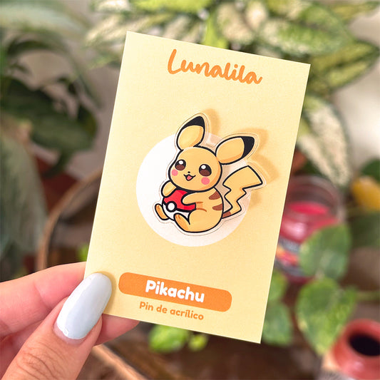 Pin de Pikachu - Pokemon